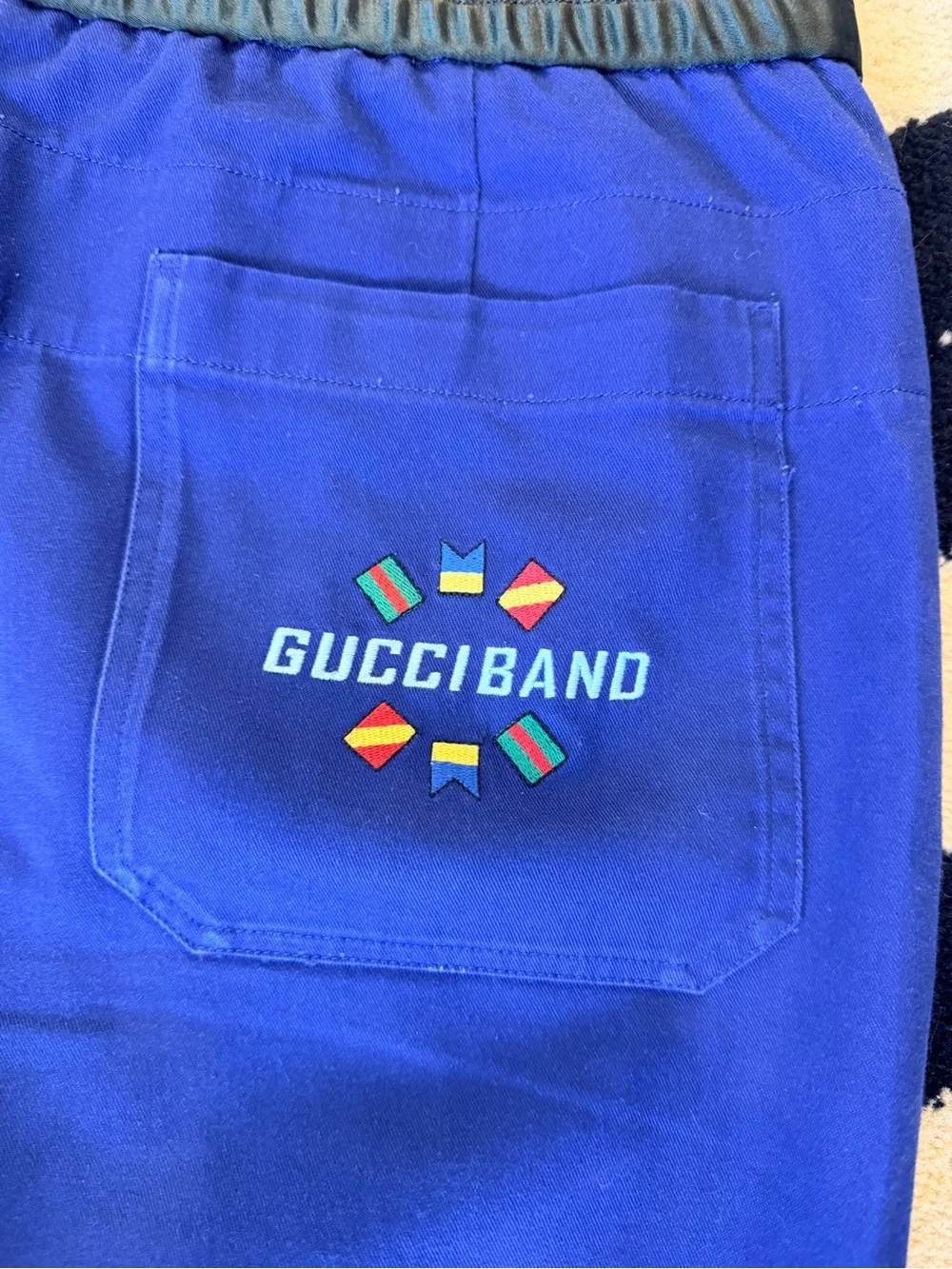 Gucci Men's Cobalt Blue Chinos - Picture 6 of 8